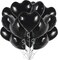 30Pcs 18 Inch Black Heart Balloons Black Heart Shape Foil Mylar Balloons Decoration for Birthday Valentine's Day Wedding Bridal Shower Anniversary Engagement Party Supplies